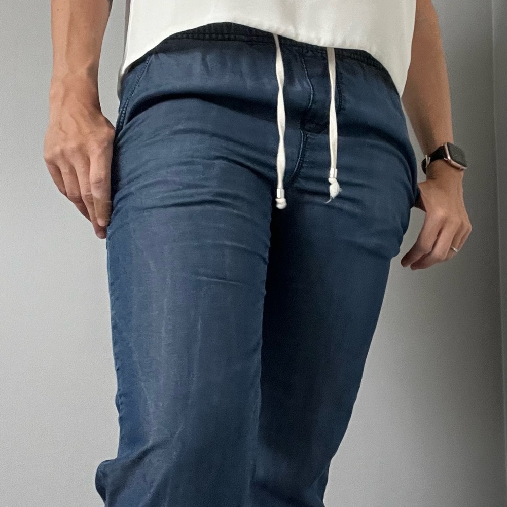Lole | denim jogger | dark wash | size small